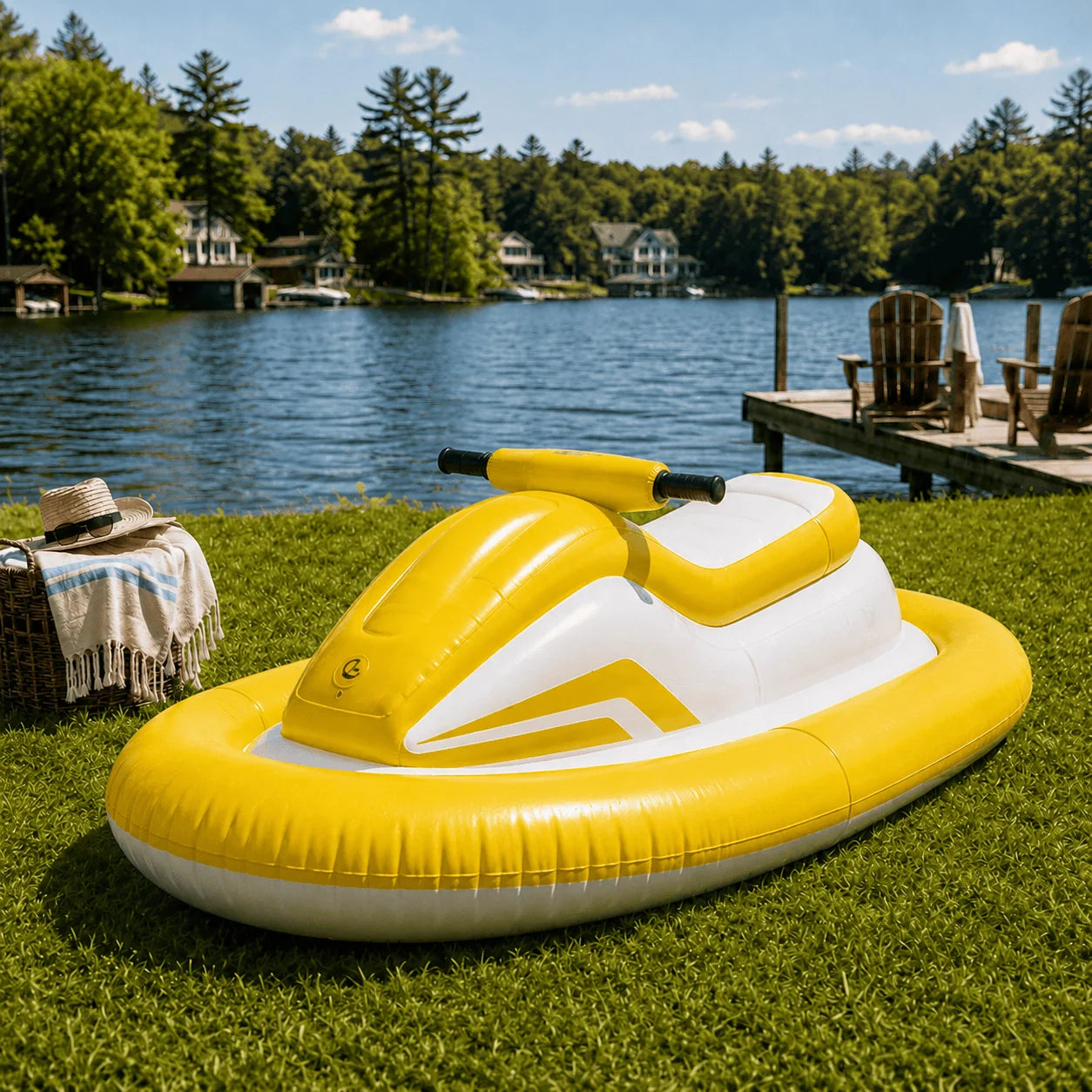 WAKE electric jet ski Yellow